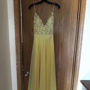 Yellow Prom Dress